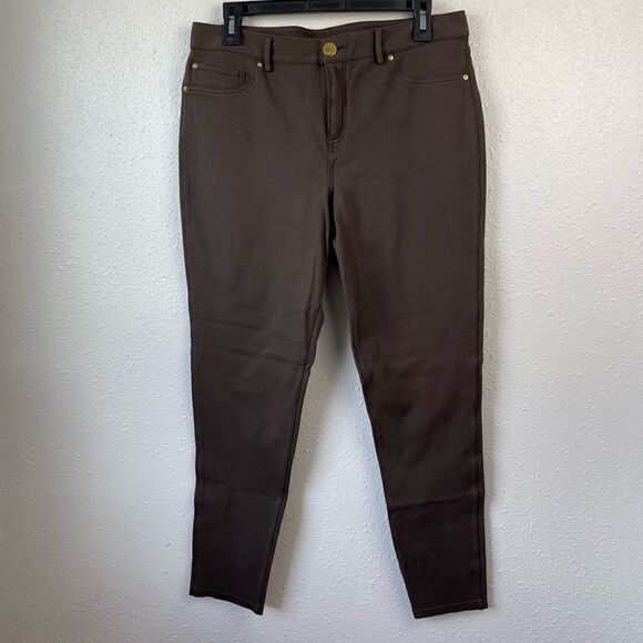 Alfani Brown Stretch Jeans Size 14 EUC - Picture 1 of 5